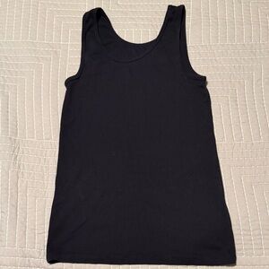 Classic Black Sleeveless Top